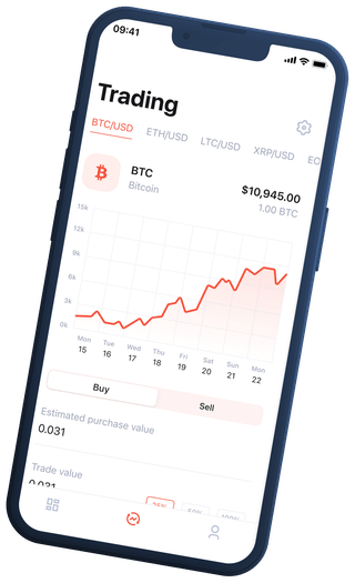 Interface view of the Marble Zinshaven automated crypto trading platform